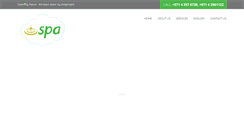 Desktop Screenshot of dubaispaclub.com